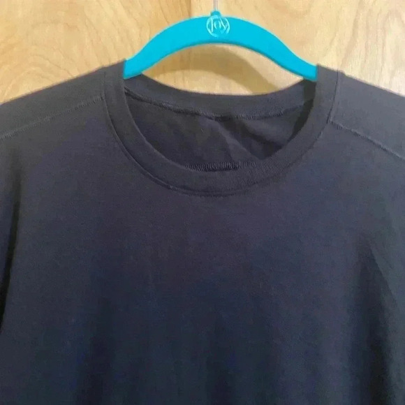 Champion Fitted Long Sleeve Black Size Medium EUC - Picture 6 of 9